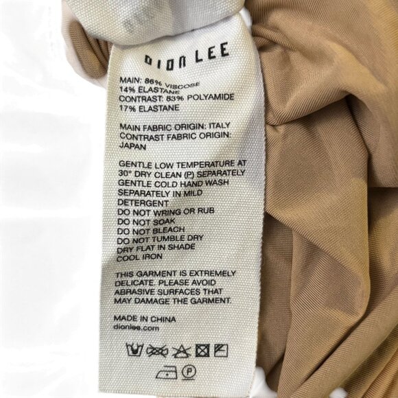 NWT DION LEE Off-the-Shoulder Corset Mini Dress 10 Convertible LBD Mall Goth - Picture 6 of 7